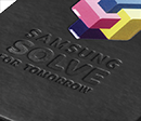 Deboss & Dome Combination Branding